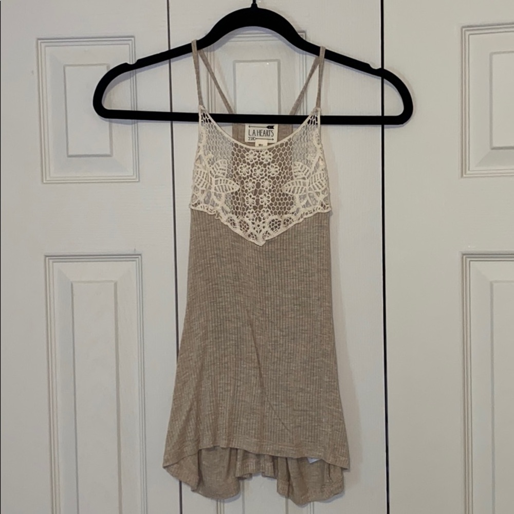 High neck tank top